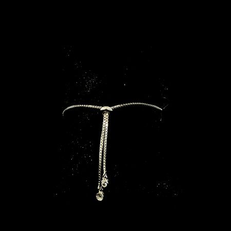 Evil Eye Floral Petal 92.5 Sterling Silver Flexi Bracelet